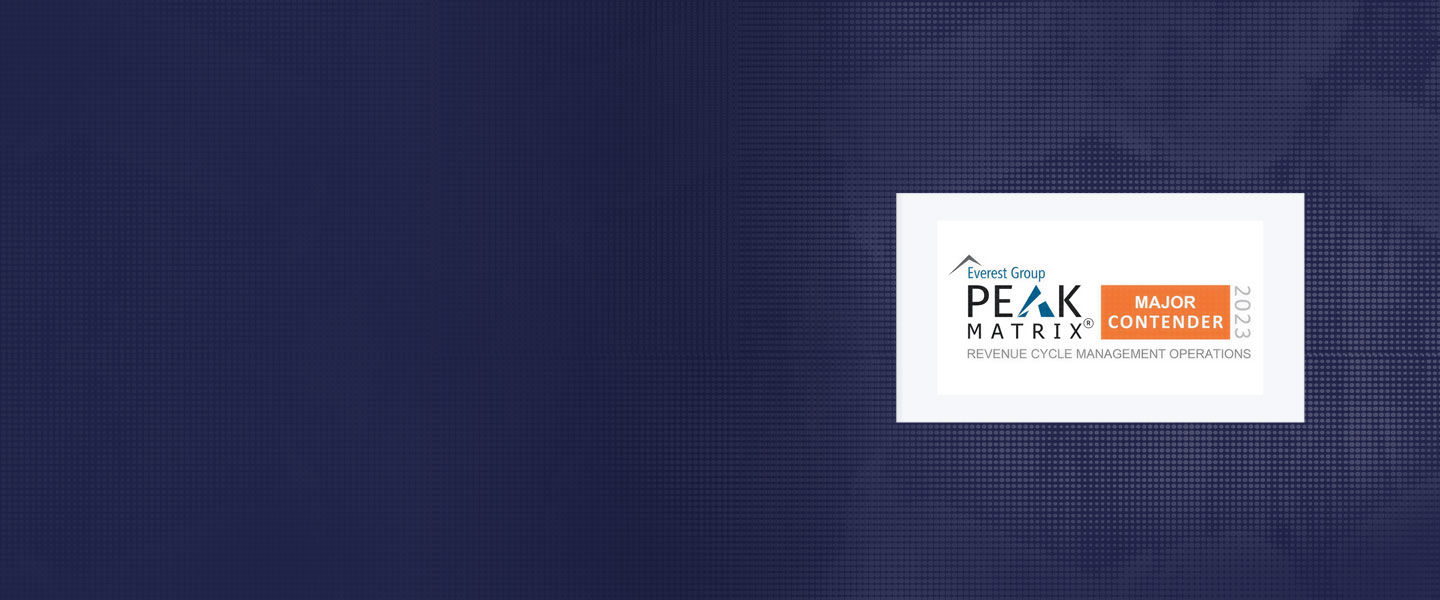 Major Contender in Everest Group RCM Operations PEAK Matrix® Assessment 2023
