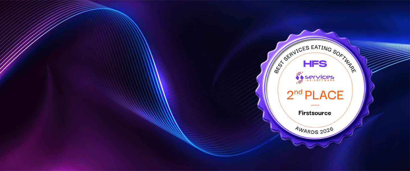 Firstsource Recognized Among the Best in ‘Services Eating Software’ at the 2026 HFS SaS Awards